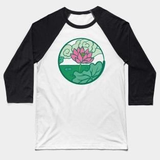 Minhwa: Little Lotus B Type Baseball T-Shirt